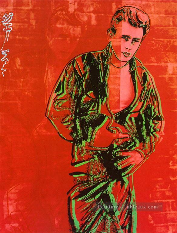 James Dean Andy Warhol Oil Paintings